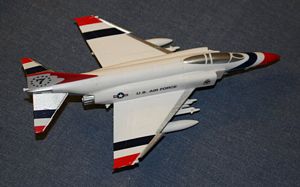 Another plane ready for takeoff