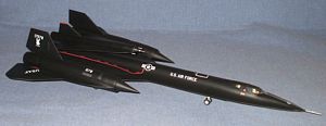 SR-71 Blackbird with D-21 Drone