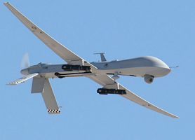 The Predator spy plane