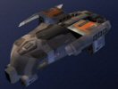 Derelict Multigun Corvette