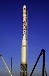 The Taurus 2110 on the launch stand